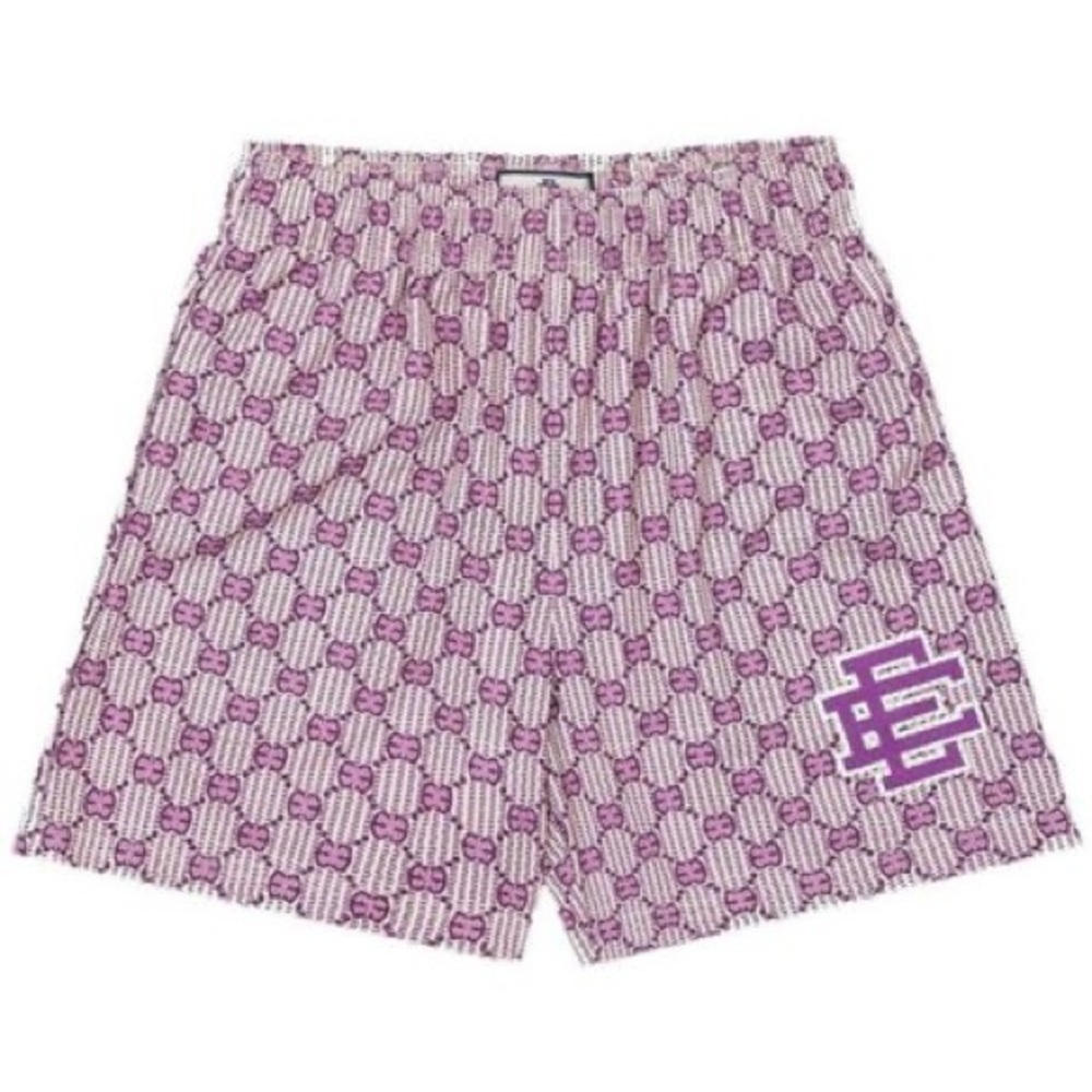 ERIC EMANUEL EE Graphic Print Athletic Basic Shorts Size: XS